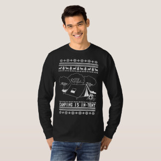 Camping Ugly jul Sweater T Shirt