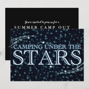 Camping Under Stjärnorna Inbjudningar
