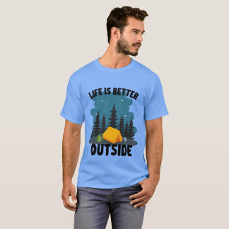 Camping utomhus Älskare T Shirt