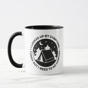 Camping utomhus Äventyr Mugg