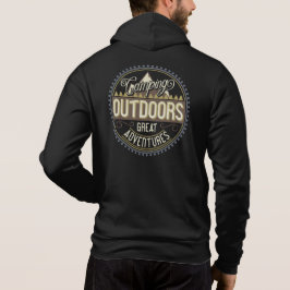 Camping utomhus Underbar Äventyr Hoodie T Shirt