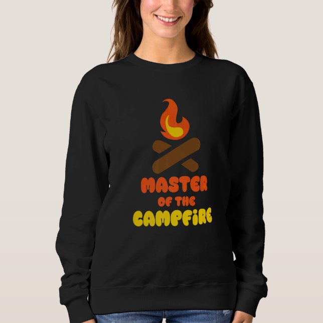 Camping Utomhusdesigns Mästare Av Kampelden T Shirt (Framsida)