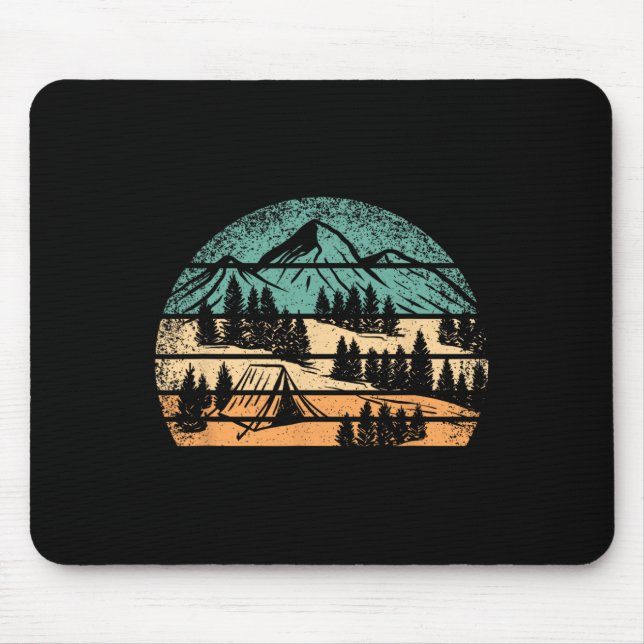 Camping Utomhuskläder Män Kvinnor Barn Retro Campi Musmatta (Framsidan)