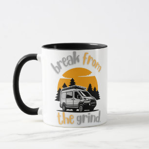 Camping Van 3 Kaffe Mugg