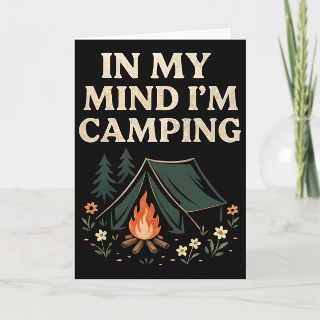 Camping Vandrings Semester  Kort (Framsida)