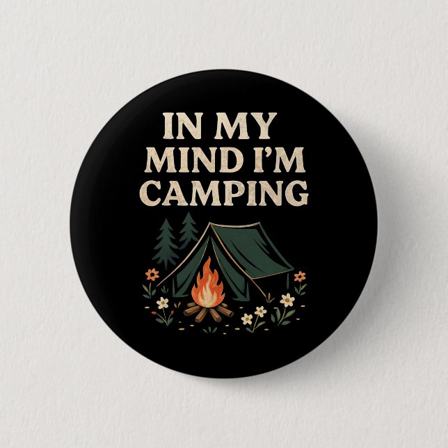 Camping Vandringsutflykt Semester  Knapp (Framsida)