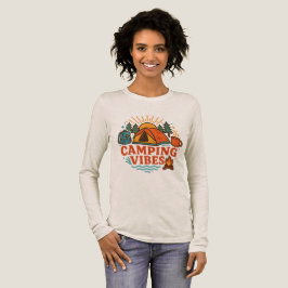 Camping Vibes Adventure Long Sleeve Shirt T Shirt