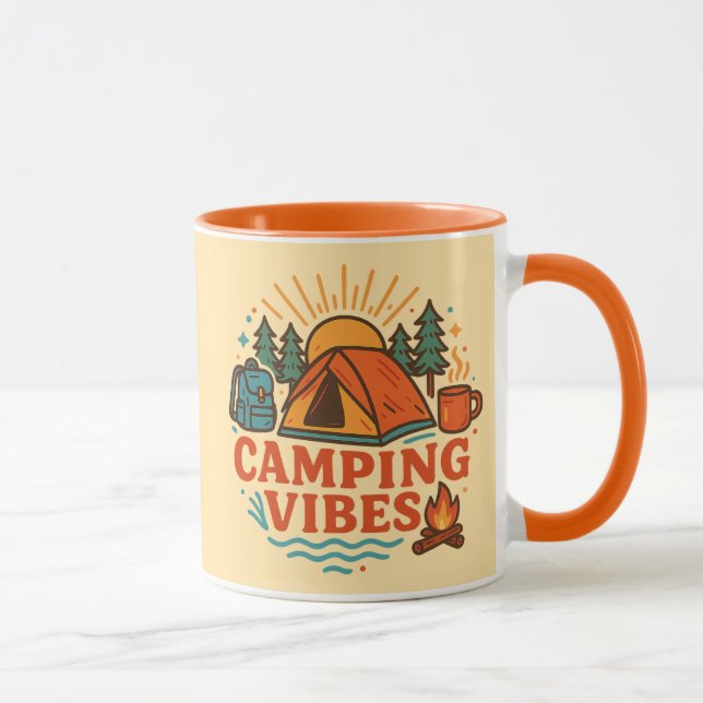 Camping Vibes Combo Mug Mugg (Höger)
