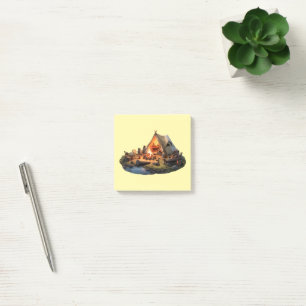 Camping with Loved Ones Post-it Block
