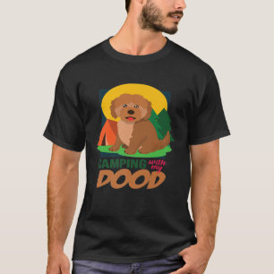 Camping with my Dood - Labradoodle Gifts Premium T Shirt