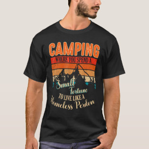Camping with Ord for Campers Camp Humor T Shirt