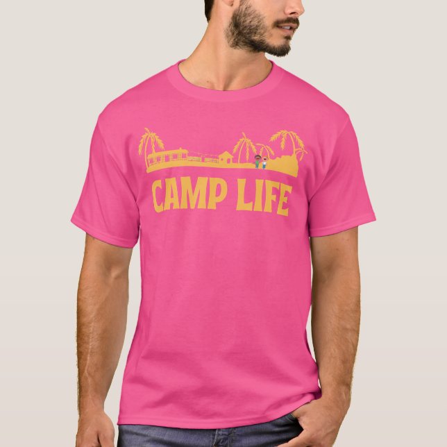 Camping - Women Manar Camping T Shirt (Framsida)