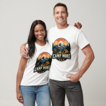 Campingäventyrs-T-shirt