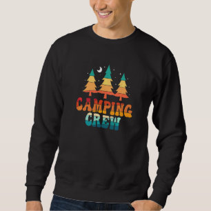 Campingbesättning Camp Familjecampingresa Camper M Lång Ärmad Tröja