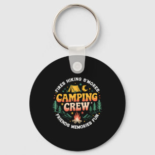 Campingbesättning Familj Matchande grupp Vänner Mä Nyckelring