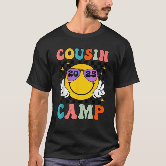 Campingbesättning  t shirt (Framsida)