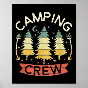 Campingbesättningströja Barn Familj Campingtröjor Poster