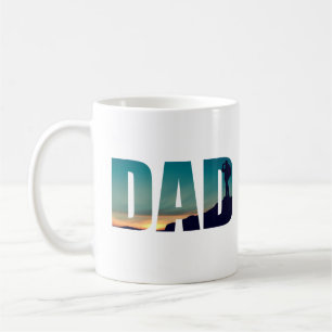 Campingcampare och vandrare pappa kaffemugg