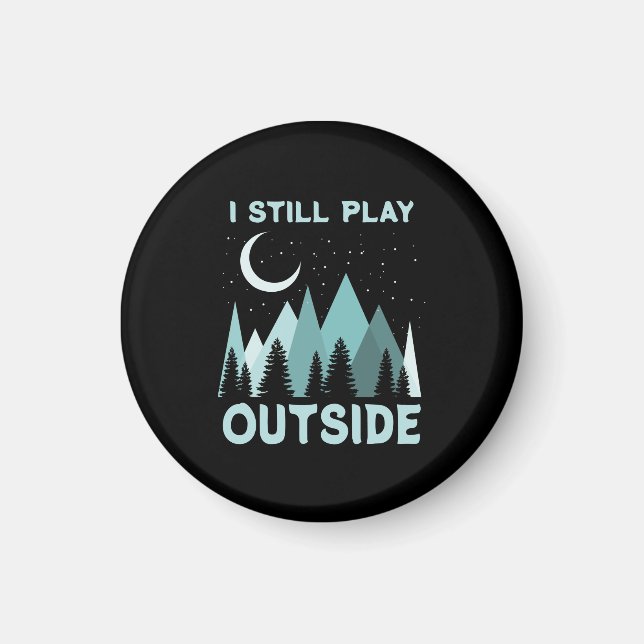 Campingcitat Semester  Magnet (Framsidan)