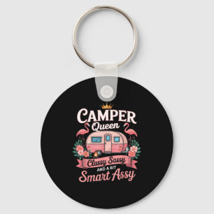 Campingdrottning Cly Sy Smart Y Camping Husbil Kvi Nyckelring