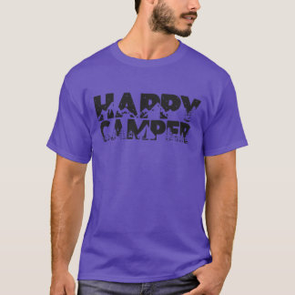 Campingent Happy Camper familj T Shirt