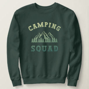 Campingfyrkantiga Resa-berg utomhus T Shirt