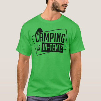 Campingkampanj i Tält T Shirt