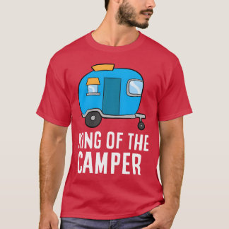 Campingkonungen present till Camper Rv Camper Papp T Shirt