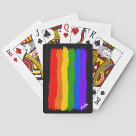 Campingkort för pride kortlek