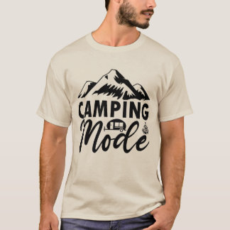 Campingläge På | Äventyrsälskare Utomhus Camping T Shirt