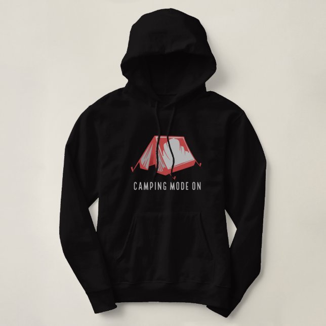 Campingläge På T Shirt (Design framsida)