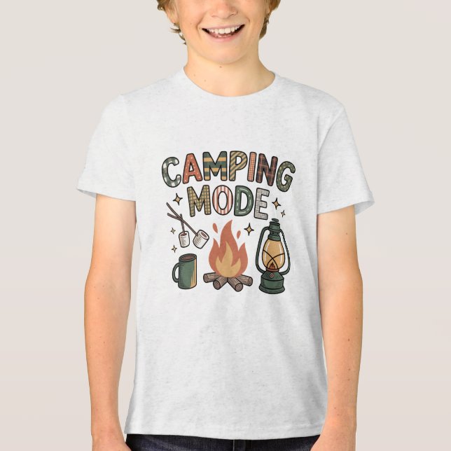 Campingläge T Shirt (Framsida)