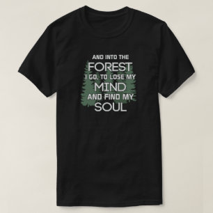 campingläger, bergsvallningar, vandring t shirt