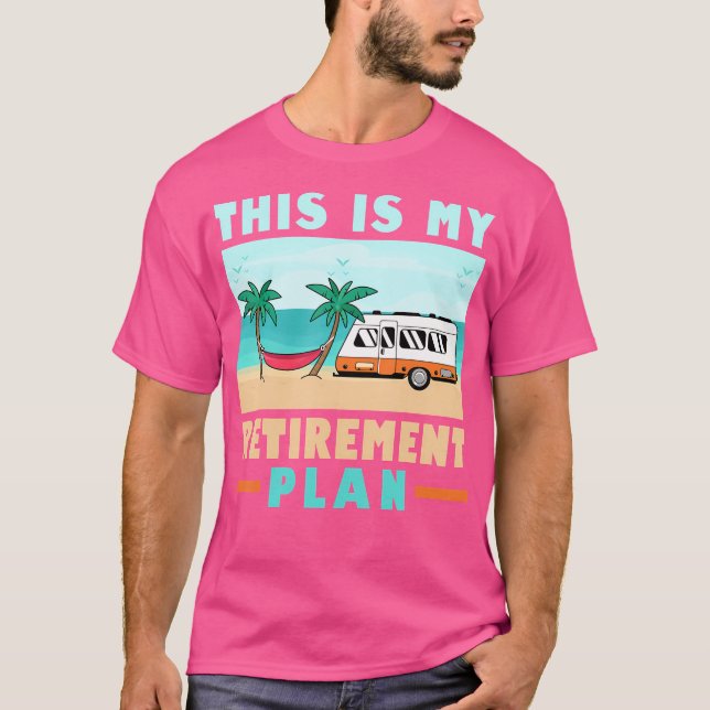 Campingläger för motorhem Rv. Det här är min Pensi T Shirt (Framsida)