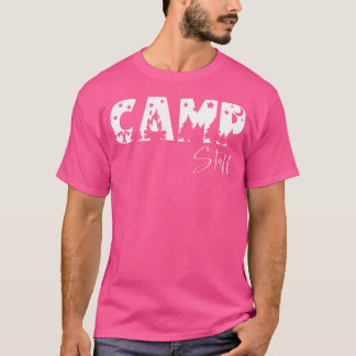 Campinglägertränare för sommarlägerpersonal t shirt