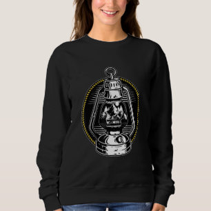 Campinglampa I Natur Travel Caravan Motorhome Oil T Shirt