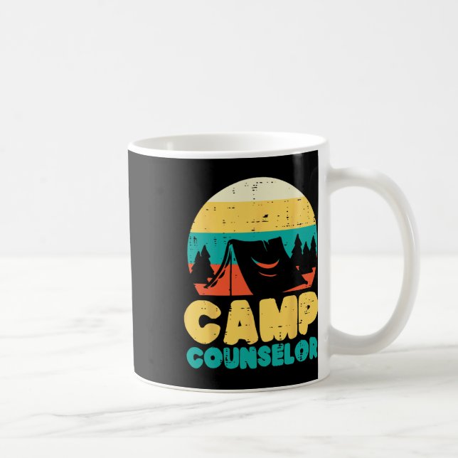 Campingledare Campingleder Campare Män Kvinnor D Kaffemugg (Höger)