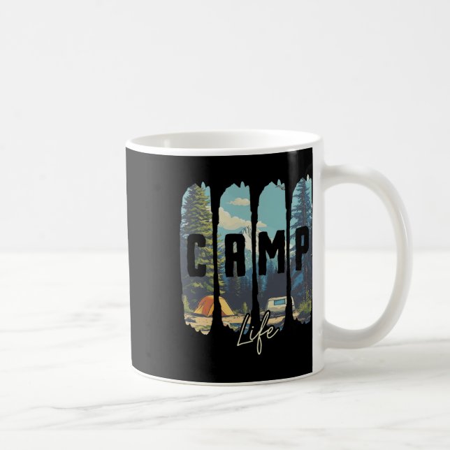 Campingliv  kaffemugg (Höger)