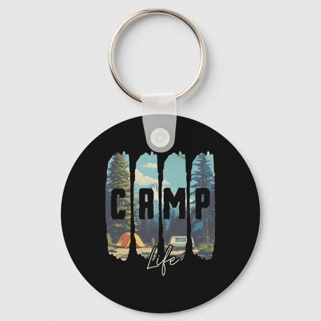 Campingliv  nyckelring (Framsida)