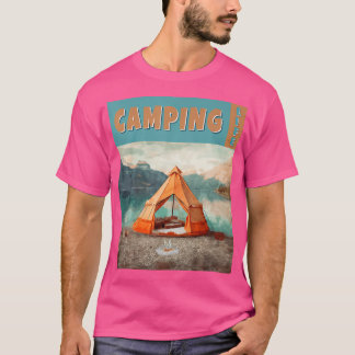 Campinglivstid för livskammarens fantastiska kampa t shirt