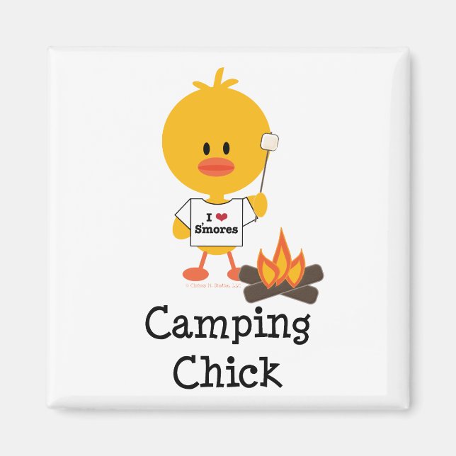 Campingmagnet Chick Magnet (Framsidan)