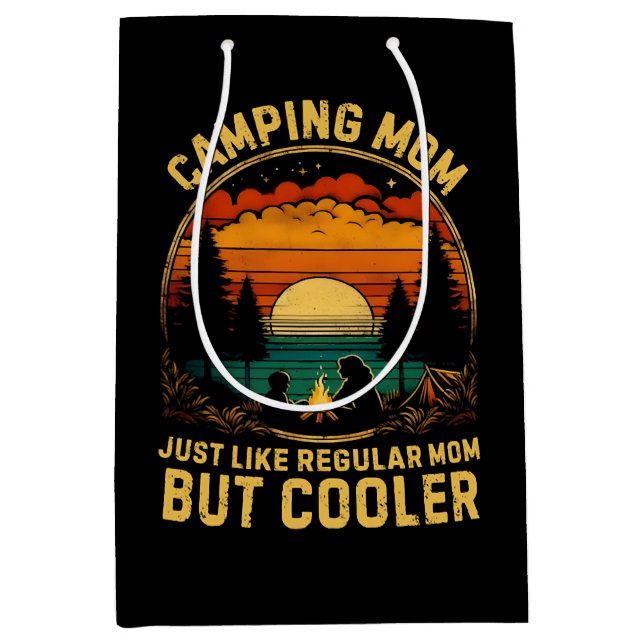 Campingmamma precis som en vanlig mamma (Framsidan)