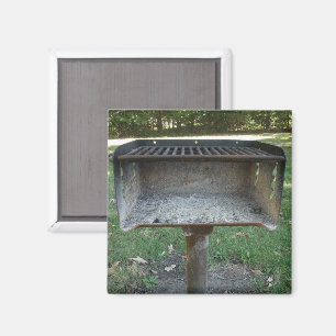 Campingminnen - galler magnet