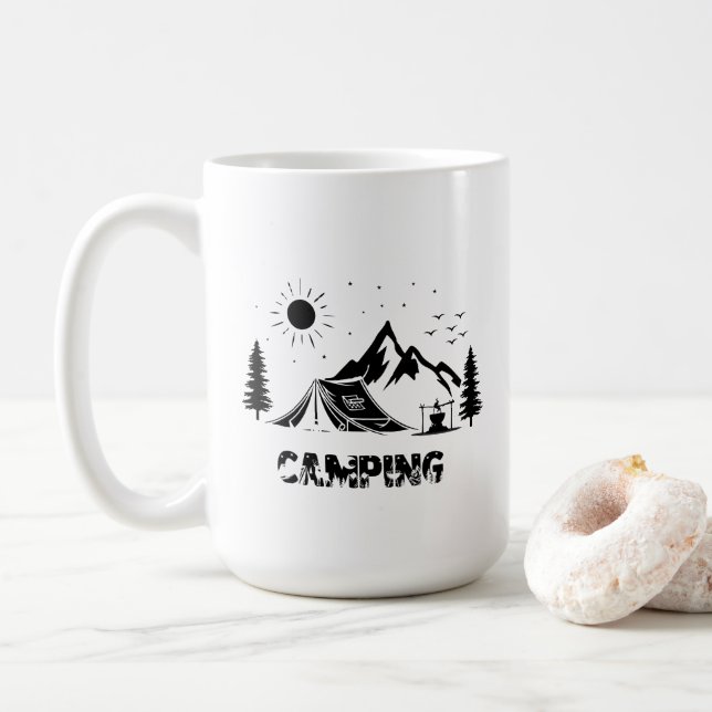 Campingmugg Kaffemugg (Med munk)