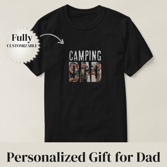 Campingpappa T Shirt (Camping Dad T-Shirt)