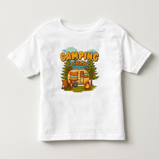 campingpersonal t shirt (Framsida)