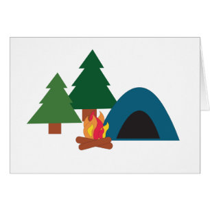 Campingplats Hälsningskort