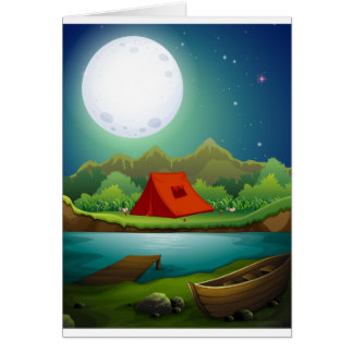 Campingplats Hälsningskort