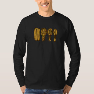 Campingplats Träsked Utomhus Camping T Shirt