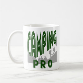 Campingpro print för honom - professionell camper kaffemugg